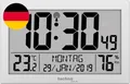 Produktbild: Technoline Digitale Funkwanduhr WS8016 Mit Großer Anzeige – DCF77, Datum, Wochen