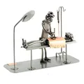Produktbild: Steelman24 I Schraubenmännchen OP-Tisch I Made in Germany I Handarbeit I Geschenkidee I Stahlfigur I Metallfigur I Metallmännchen