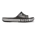 Produktbild: Crocs Unisex Erwachsene Bayaband Slide Badeschlappen, Black/White, 46/47 EU