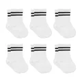 Produktbild: bistyle Baumwolle 6 Paar Baby Socken für Neugeborene Säugling 0-6 Monate bis 3 Jahre | Stopper Nahtlos Socken | Jungen Mädchen Kindersocken