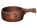 Produktbild: ASA SELECTION Schale Holzschale mit Griff akazie massiv 31 x 20 cm, Akazienholz, (Schüsseln & Schalen), Küche, Kochen, Backen