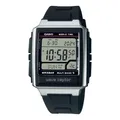 Produktbild: Herrenuhr CASIO WV-59R-1AEF Silikon Schwarz Funkgesteuert
