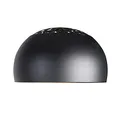 Produktbild: Qazqa Lampenschirm - Xxl - Schwarz, Rund, supports-e27, diameter 33 centimeter