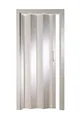 Produktbild: Falttür-Kunststoff ohne Fenster Luciana weiß 88,5x202 cm doppelwandig 10 mm