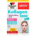 Produktbild: Doppelherz Aktiv Kollagen 1000 Tabletten Nahrungsergänzungsmittel für Ihr Wohlbefinden 100 TABL