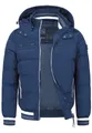 Produktbild: Indicode Steppjacke Herren Marlon Herrenjacke Daunen-Optik mit sportlichem Rippstrickbündchen