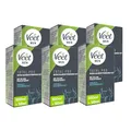 Produktbild: Veet Intim-Haarentfernungs-Set – speziell für die Anwendung im sensiblen Intimbereich – Set enthält Intim-Haarentfernungscreme (6 x 100ml) mit Spatel + Pflegebalsam (6 x 50 ml) - 6er Pack
