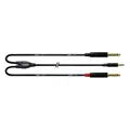 Produktbild: Kabel Y Adapter minijack stereo/2 jack mono 3 m Kabel Adapter Essentials Mini...