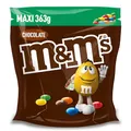Produktbild: M&M’s Chocolate, Knackige Schokolinsen mit bunter Zuckerhülle als Süßigkeiten, Schokolade zum Teilen, 1 x 363 g