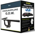 Produktbild: Starre Anhängerkupplung für HYUNDAI i30 CW Kombi 09.2018-05.2024 Typ PDE G.D.W.