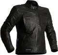 Produktbild: Halvarssons Racken wasserdichte Motorrad Lederjacke, schwarz, 50