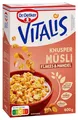 Produktbild: Dr. Oetker Vitalis Knusper Flakes: Knuspermüsli mit Cornflakes und Mandelstücken, 5er Packung, (5 x 600g)