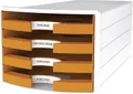 Produktbild: HAN IMPULS 2.0 1013-51 Schubladenbox Weiß DIN A4, DIN C4 Anzahl der Schubfächer: 4