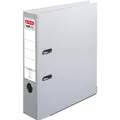 Produktbild: Herlitz Ordner maX.file protect, Rückenbreite: 80 mm, grau DIN A4, PP-Kunststoffbezug, Kantenschutz, Einstec (A4, 80 mm, 1 Stk.) (5480900)