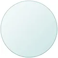 Produktbild: vidaXL Tischplatte aus gehärtetem Glas rund 300 mm Glastisch Tisch Glasplatte