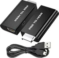 Produktbild: PS2 zu HDMI Video Konverter Adapter Audio 3.5mm Video-AV-Adapter HDTV Monitor Wandler Sony Playstation 2 HDMI-Konverter-Adapter Kopfhörer Buchse Retoo