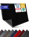 Produktbild: Entrando Fußmatte 40x60 cm für Innen & Außen – Rutschhemmende Schmutzfangmatte mit Gummirücken, Flacher Türvorleger waschbar, geeignet für Wohnung & Haustür (Schwarz)