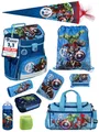 Produktbild: Scooli Ranzen-Set 10-teilig AVENGERS Schulranzen-Set mit Schultüte / Zuckertüte und Sporttasche