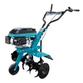 Produktbild: Könner & Söhnen KS 4HP-70 Benzin-Bodenhacke mit Riemenantrieb, gartenfräse mit geschmiedete Säbelfräsen, ≤70 cm Arbeitsbreite, ≤27 cm Arbeitstiefe, Motorleistung 5 PS, Gewicht 40 kg