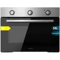 Produktbild: Integrierter Backofen Bolero Hexa C134500 Inox A 56 L Fassungsvermögen, 4 Funktionen, 2600 W, Einbaubackofen.