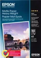 Produktbild: Epson Matte Paper Heavy Weight - DIN A3 - 167g/m2 - 50 Blätter