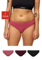 Produktbild: SNOCKS Slip Unterwäsche Damen Unterhosen (3-St., 3 Stück) aus Bio-Baumwolle, passt wie eine zweite Haut