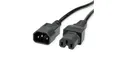 Produktbild: VALUE Kabel zasilający IEC320/C14 męski - C15 żeński, czarny, 3 m