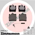 Produktbild: ZIMMERMANN 21898.155.2 Brake Pad Set, disc brake for MERCEDES-BENZ