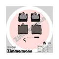 Produktbild: 1x Bremsbelagsatz, Scheibenbremse ZIMMERMANN 21898.155.2 passend für