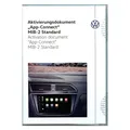 Produktbild: Volkswagen Aktivierungsdokument App-Connect (5G0054830A)