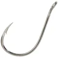 Produktbild: Owner Mückenhaken mit versetzter Supernadelspitze, schwarz, Chrom, Modell 5177 – #2/0, 6 Stück