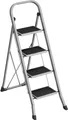 Produktbild: SONGMICS Trittleiter, Leiter mit 4 Stufen, Klapptritt, Klappsicherung