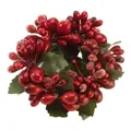 Produktbild: Villeroy & Boch Winter Collage Accessoires Serviettenring rote Beeren aus Kunststoff d: 6 cm Winter Collage Accessoires 3593910012