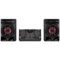 Produktbild: LG Hi-Fi Anlage mit 300 Watt, XBOOM CK 43, Multi Bluetooth®, CD & Radio Party-Lautsprecher (Bluetooth, 300 W) schwarz