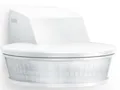 Produktbild: Bewegungsmelder KNX sensIQ S weiß 300° 20m Aufputz PIR Unterkriechschutz AP