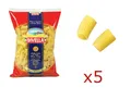 Produktbild: Pasta Divella Italienische MEZZI RIGATONI aus Hartweizenmehl 5 Stück 500 gr