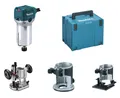 Produktbild: Makita Multifunktionsfräse RT0702CX2J inkl. Fräsmodule (Art.RT0702CX2J)