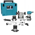 Produktbild: MAKITA Multifunktionsfräse 230V 710W Seitenführung Koffer MAKPAC RT0702CX2J