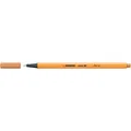 Produktbild: 5x Stabilo Fineliner point 88® 0,4mm ocker dunkel 88/89 Faserschreiber Feinliner