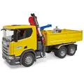 Produktbild: bruder 03551 Baustellenfahrzeug Scania Super 560R, Baustellen-LKW mit Kran, Maßstab 1:16