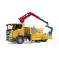 Produktbild: Bruder® Spielzeug-LKW 03551 Scania Super 560R Baustellen-LKW, mit Kran und 2 Paletten, für Kinder ab 4 Jahren