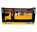 Produktbild: BRUDER Scania Super 560R Baustellen-LKW mit Kran und 2 Paletten (03551)