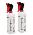 Produktbild: 2x Würth 1000ml Sprühflasche unbefüllt Handsprüher Pumpsprühflasche 0891502003