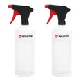 Produktbild: 2x Würth Universal Sprühflasche 1000ml transparent Drucksprüher Pumpflasche