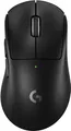 Produktbild: Logitech G PRO X SUPERLIGHT 2 DEX - Maus - ergonomisch - Für Rechtshänder - optisch - 5 Tasten - kabellos, kabelgebunden - 2.4 GHz, USB - Schwarz (910-007357)