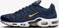 Produktbild: Nike Air Max Plus TN Gold Midnight Navy Metallic Gold Haifisch - 38