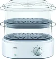 Produktbild: Braun Dampfgarer FS 5100 WH, 6,2 l, weiß, 850 W