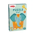 Produktbild: Puzzle 2in1 Elefant Spiel Deutsch 2025 HABA Sales GmbH & Co.KG EAN 4010168279367