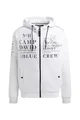 Produktbild: Camp David Herren Sweatjacke mit Kapuze und Logo Artworks Opticwhite, XL