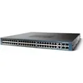Produktbild: Cisco Catalyst 4948 48 10/100/1000 ports & 4 SFP, SMI, Layer3, 32768 Eintragungen, 96 Gbit/Sek, 1 Gbit/Sek, GMP, ICMP, SNMP, Telnet, TFTP, RMON, EI...